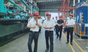 合作共贏 山河智能5G時(shí)代快速到來(lái) 湖南聯(lián)通黨委書記、總經(jīng)理譚明到訪山河智能