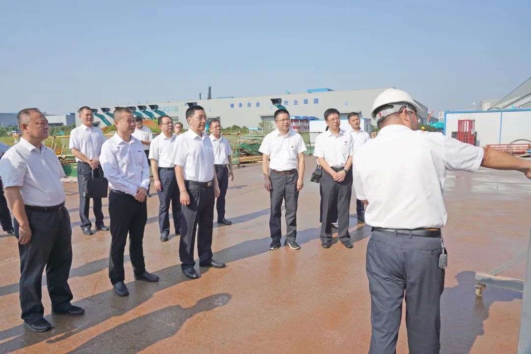 湖南省委常委、省紀(jì)委書記、省監(jiān)委代理主任王雙全調(diào)研山河智能