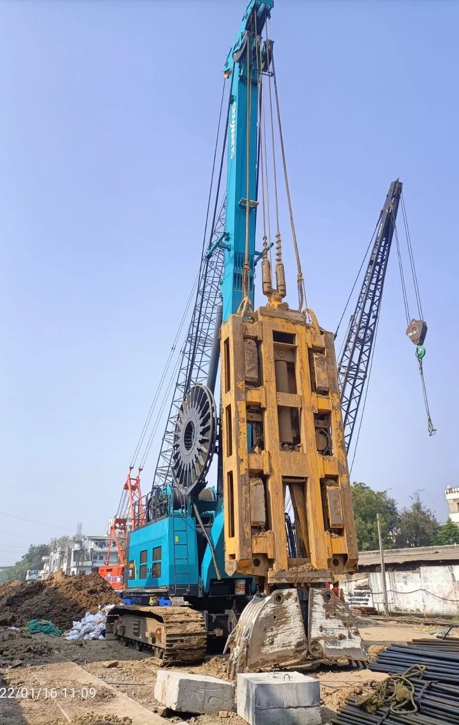 感謝信！山河智能SWHG70液壓抓斗助力海外基礎(chǔ)施工獲肯定