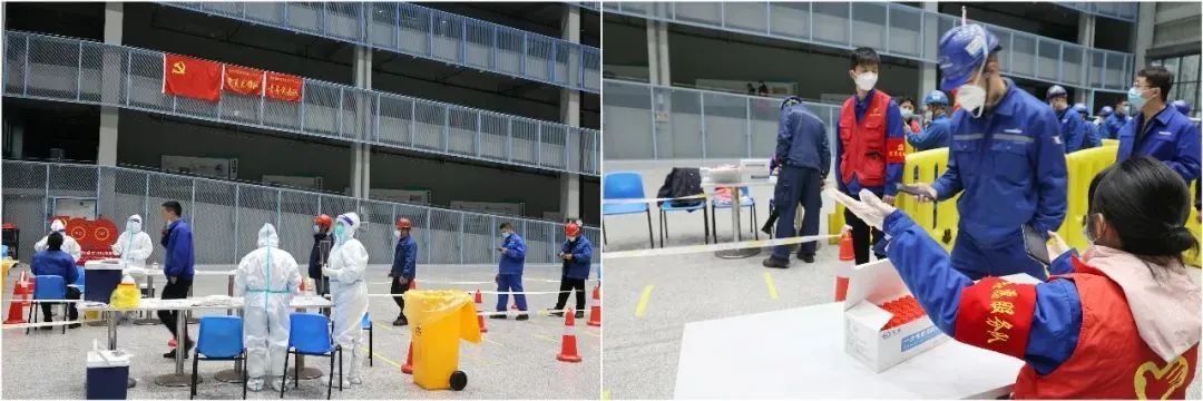 抗疫先鋒在行動(dòng)！山河智能志愿者助力核酸采樣