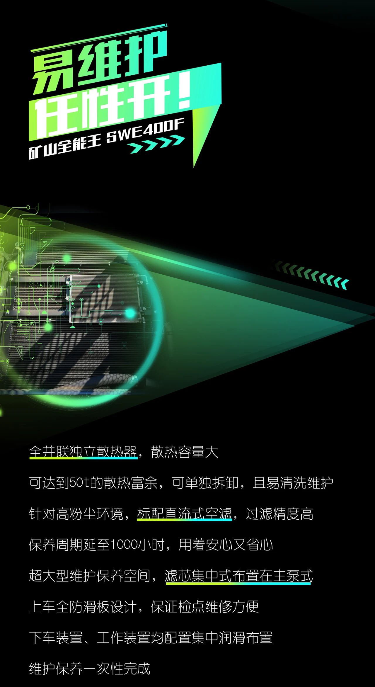 國四精品 | 要產(chǎn)能、夠有勁！“滿級”挖機還得看“礦山全能王”SWE400F