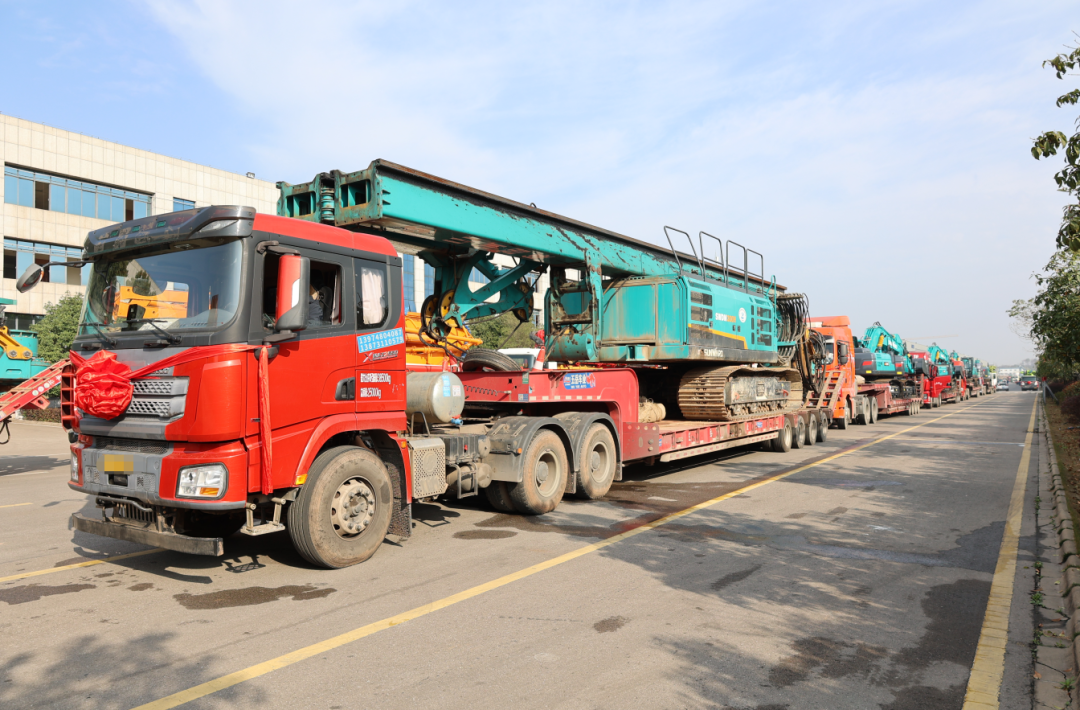 乘著自貿(mào)區(qū)改革的東風(fēng)，山河智能二手工程機(jī)械揚(yáng)帆出海