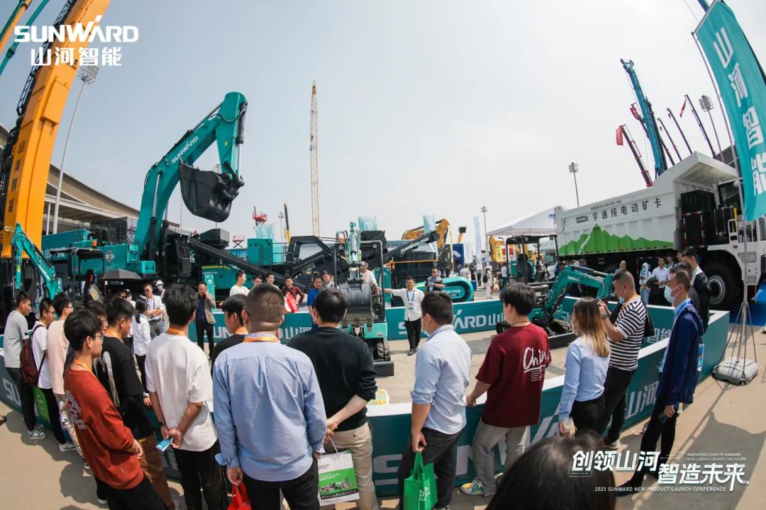 2023 CICEE | 山河智能亮相2023長(zhǎng)沙國(guó)際工程機(jī)械展！智能化、電動(dòng)化產(chǎn)品站C位
