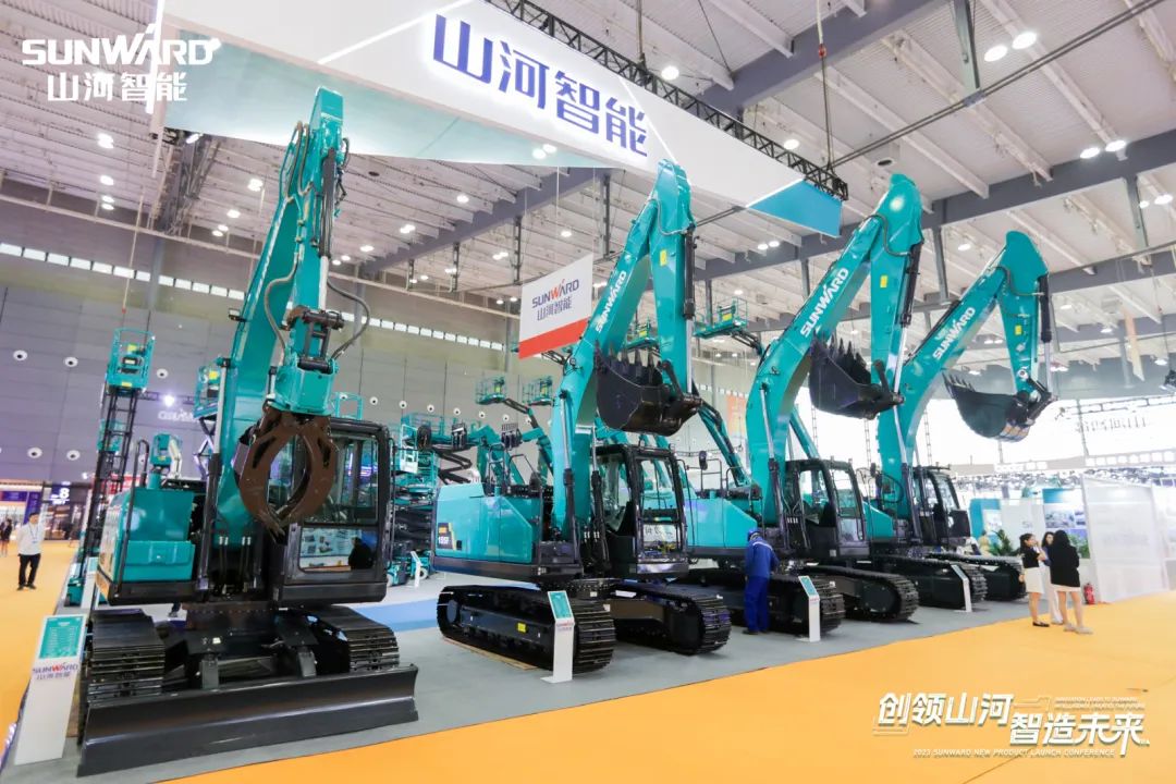2023 CICEE | 山河智能亮相2023長(zhǎng)沙國(guó)際工程機(jī)械展！智能化、電動(dòng)化產(chǎn)品站C位