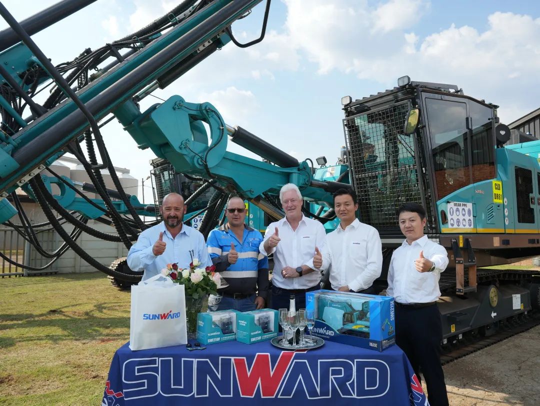 登陸南非，山河智能新型鑿巖利器交付客戶