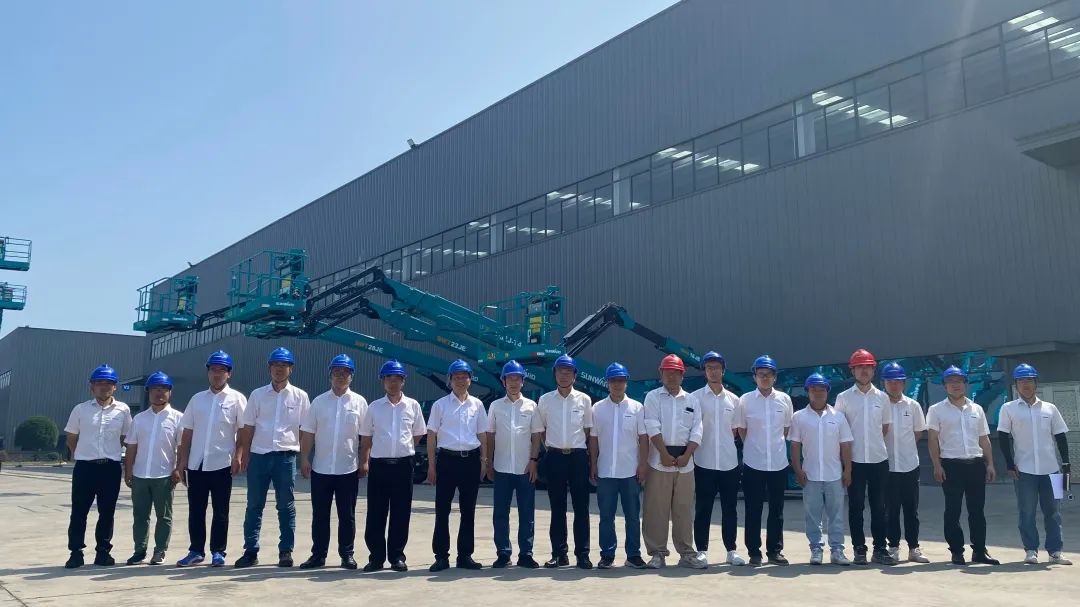 新能源家族再添“新丁”！山河智能三款電動臂式高空作業(yè)平臺齊下線
