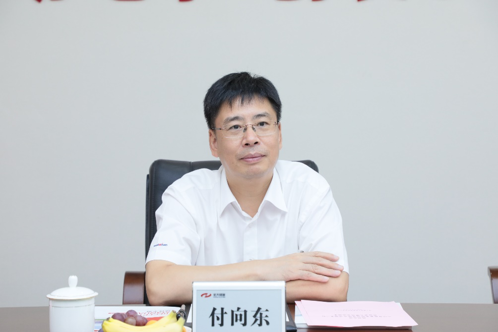 攜手合作，共謀未來|山河智能董事長付向東一行拜訪宏大爆破集團