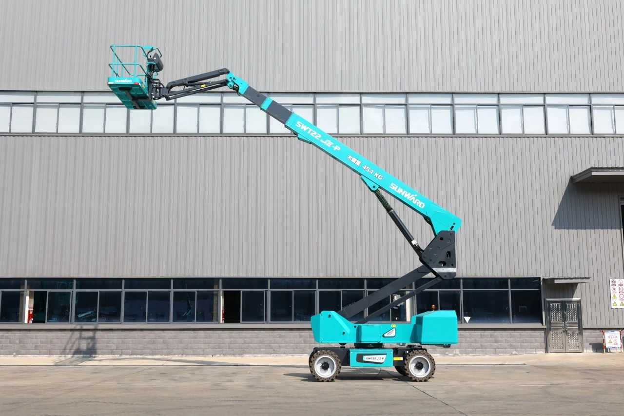 高可靠、高安全、高性能！山河智能新一代P系列電動臂式高空作業(yè)平臺成功下線