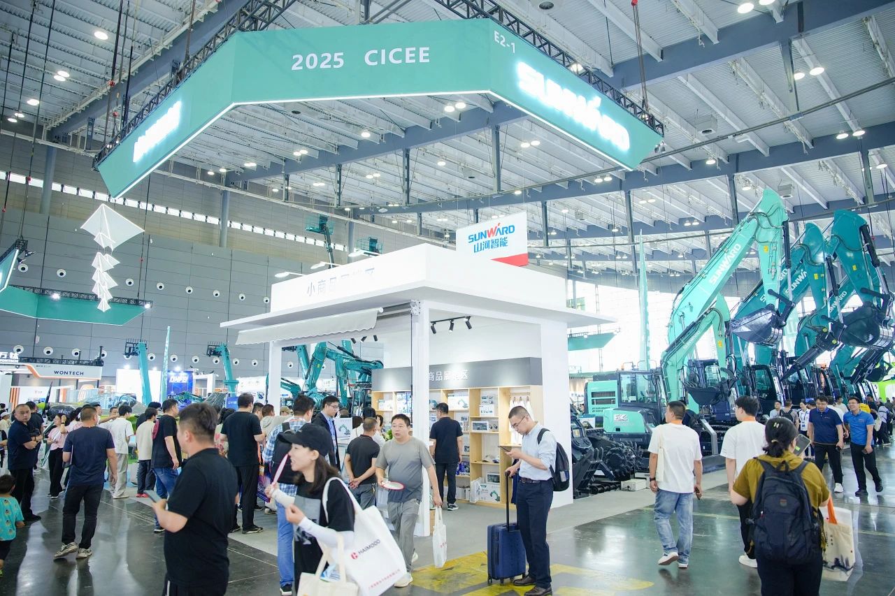 2025 CICEE | 圓滿收官！山河智能展區(qū)亮點精彩回顧